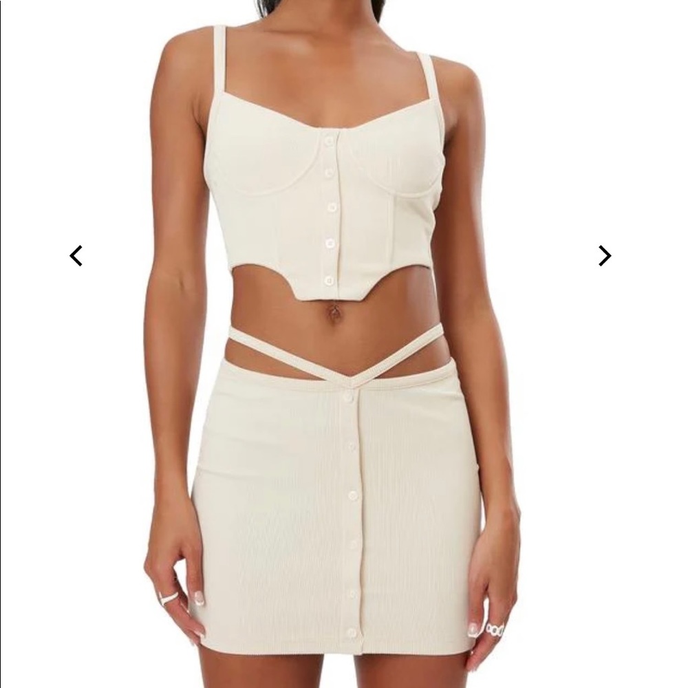 New The Kript basik set (top XS + skirt S)
